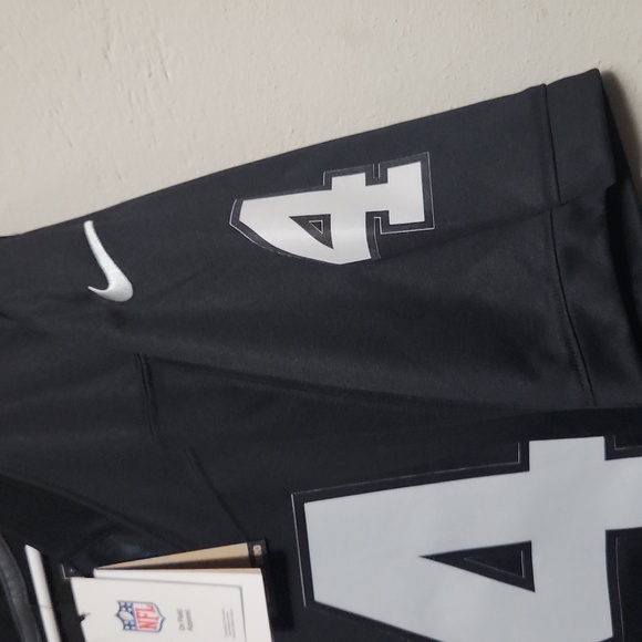 NWT NFL No.4 CARR Jersey - Picture 2 of 6